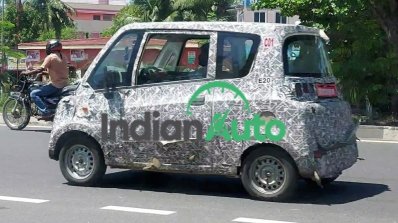 Mahindra Atom Spy Shot Left Side