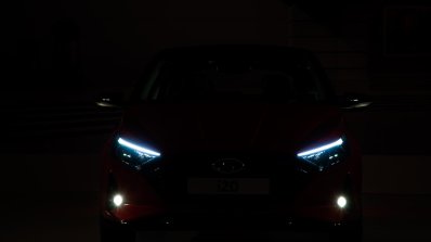 New Hyundai I20 Front With Led Drls On