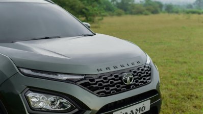 Tata harrier store front grill modified