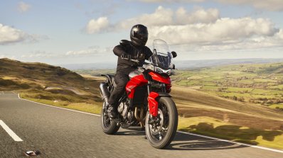 Triupmh Tiger 850 Sport Action Shot