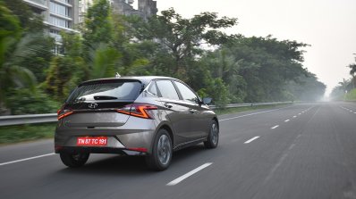 Hyundai I20 Tracking Rear 3 Quarters