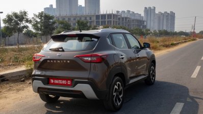 All New Nissan Magnite First Review Action Rear 1