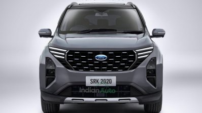 Front Look Of Upcoming Ford Suv 795c