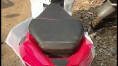 Aprilia Sxr 160 Rear Top Angle