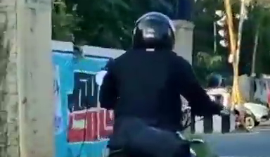 Royal Enfield Interceptor 350 Spy Shot Rear Rt