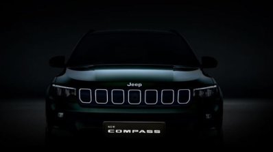 Jeep Compass Facelift Teaser