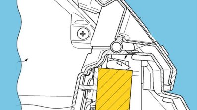 Honda Goldwing Rear Facing Radar Patent Image