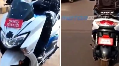Suzuki Burgman Electric Spied