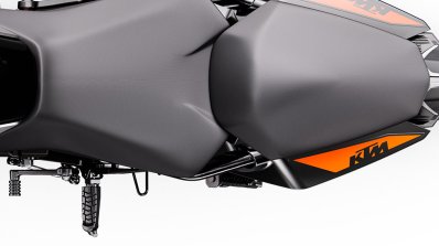2021 Ktm 390 Duke Seats Top View
