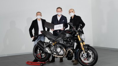 350000th Ducati Monster 1200 Delivered