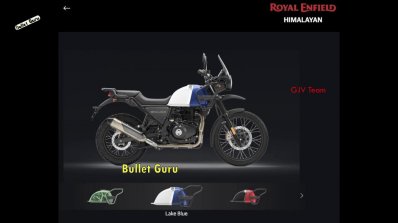 2021 Royal Enfield Himalayan Colour Leaked