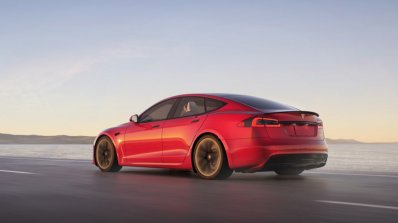 2021 Tesla Model S Rear Quarter 2