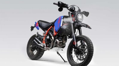 Custom Ducati Scrambler Desert Sled Front Right