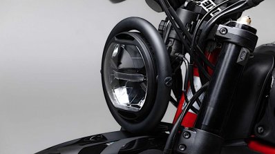 Custom Ducati Scrambler Desert Sled Headlight