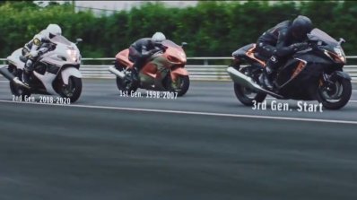 Suzuki Hayabusa 3 Generations Action
