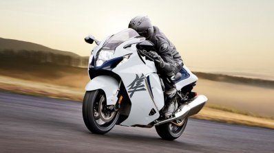 2021 Suzuki Hayabusa Action Shot