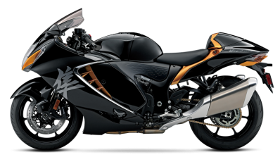 2021 Suzuki Hayabusa Black Left Side
