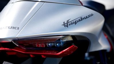 2021 Suzuki Hayabusa Branding On Rear Cowl