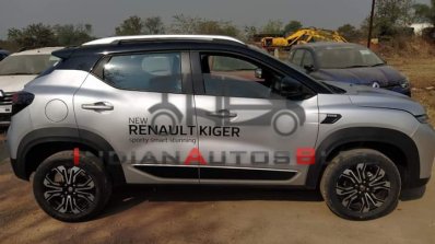 Renault Kiger Spied Side Profile