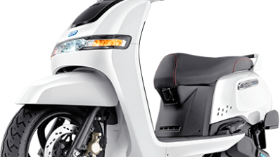 Tvs Iqube Front Left