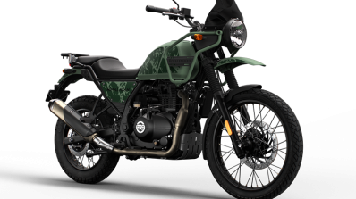 2021 Royal Enfield Himalayan Pine Green Front Righ