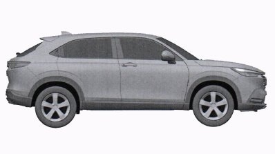 Honda Hr V Patent Image Leaked Side Profile