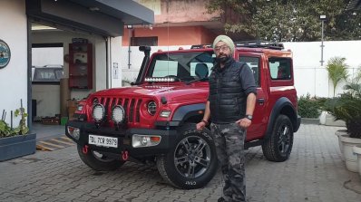 Modified Mahindra Thar Front 2