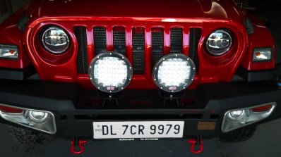 Modified Mahindra Thar Grille