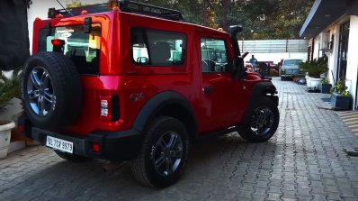 Modified Mahindra Thar Rear