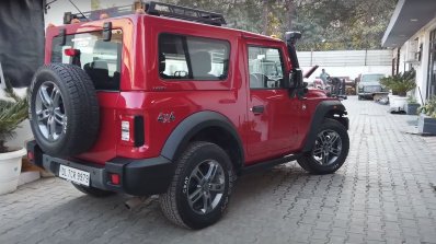 Modified Mahindra Thar Rear Three Quarter