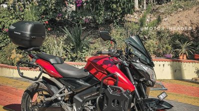 Bajaj Pulsar Ns200 Touring Setup