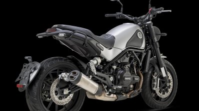 Bs6 Benelli Leoncino 500 White Rear Right