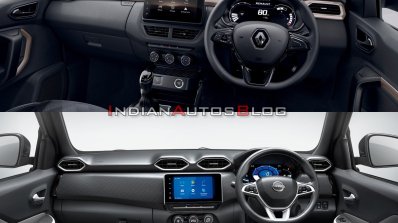 Renault Kiger Nissan Magnite Interior