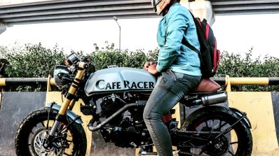 Hero Karizma Modified With Rider