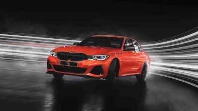 Bmw M340i Xdrive Front Three Quarters Orange 1