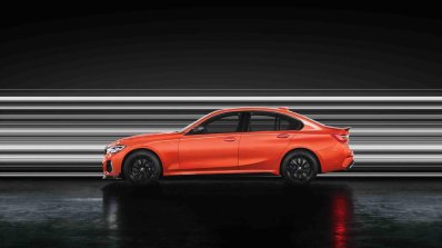 Bmw M340i Xdrive Side Profile Red