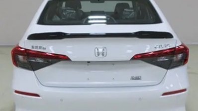 11th Gen Honda Civic Spied Rear