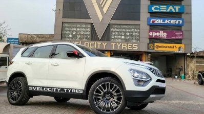 2021 Tata Safari Modified Front 3 Quarters 1