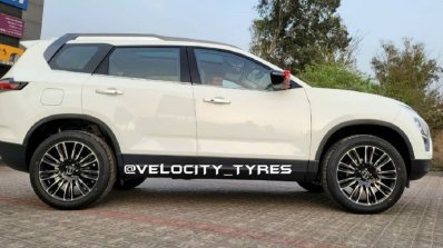 2021 Tata Safari Modified Side View