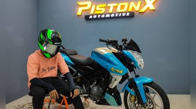 Bajaj Pulsar Ns200 Blue Silver