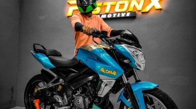 Bajaj Pulsar Ns200 Modified Blue