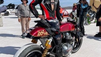 Charlie Hallam On Royal Enfield Interceptor 650 Sp