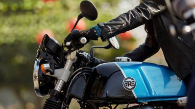 2021 Continental Gt 650 Blue Side Profile