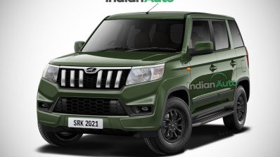 2021 Mahindra Bolero Neo Rendering Front 3 Quarter