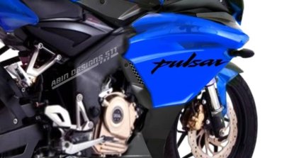 Bajaj Pulsar Ns200 Sportbike Render Closeup