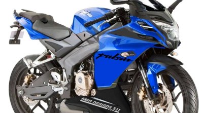 Bajaj Pulsar Ns200 Sportbike Render Front Right