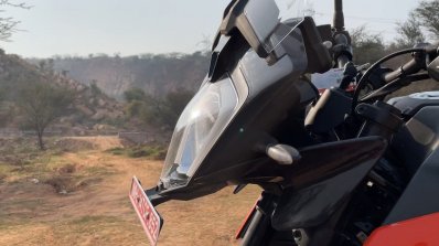 Headlamp Of Ktm 250 Adventure