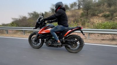 Side Look Of Ktm250 Adventure
