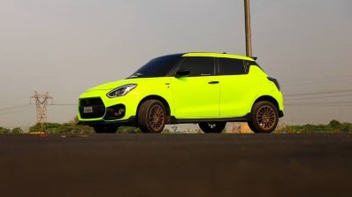 Modified Maruti Swift Lxi Front 3 Quarters 2