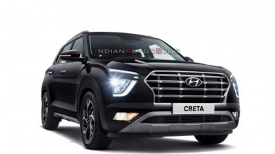 Front Side View Of Hyundai Creta